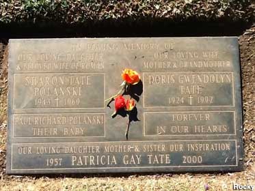 Grave of Sharon Tate.
