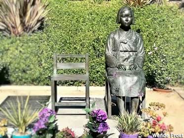 Comfort Women Statue.