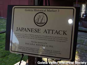 Japanese Attack Historical Marker.