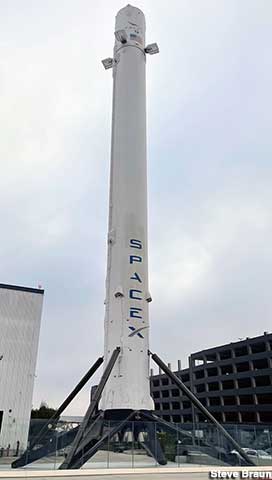 162-foot-tall Falcon 9 rocket.