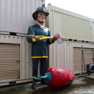 Incendiary chili pepper taunts Hayward firefighter.