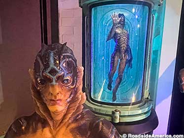 Amphibian Man from The Shape of Water.