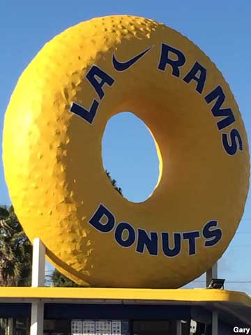 LA Rams Donuts.