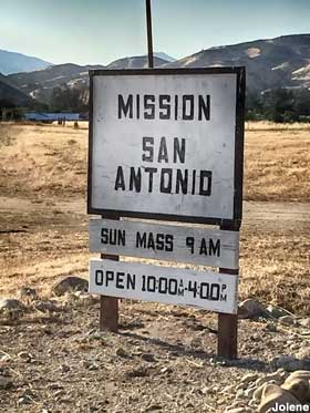 Mission San Antonio.