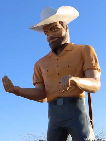 Cowboy Muffler Man.