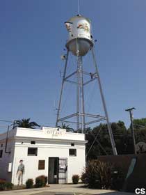 Coffee Pot water tower.