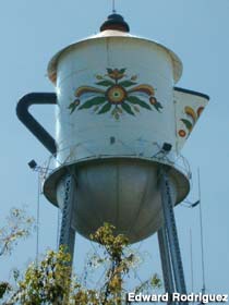 Coffee Pot Water Tower.