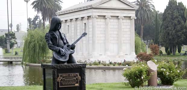 Johnny Ramone memorial.
