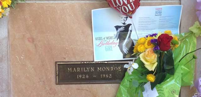 Marilyn Monroe crypt.