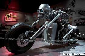 Skeleton Motorcycle.
