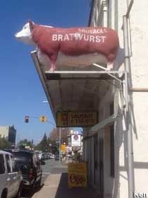 Bratwurst bovine.