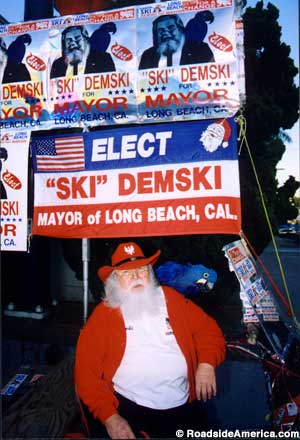 Ski Demski poses during mayoral race.