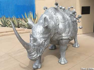 Horned Rhino.