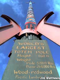Largest Totem Pole.
