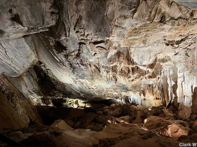 Mercer Caverns.