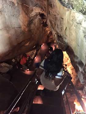 Mercer Caverns.
