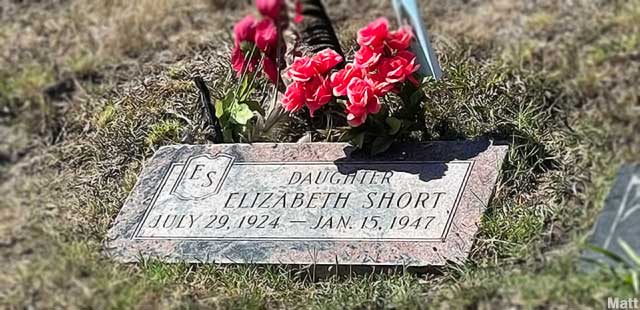 CA - Grave the Black Dahlia, Elizabeth