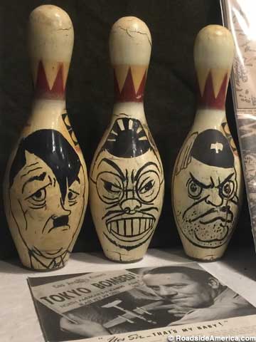 Bowl Them Over! Axis leader kingpins.
