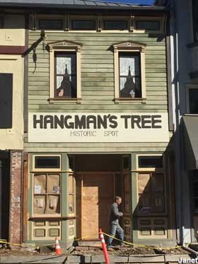 Hangman's Tree historic spot.