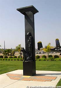 War Dog memorial.