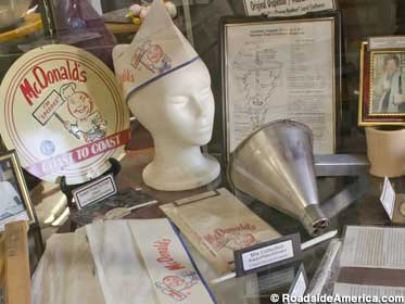 McDonald's relics from its bun-faced Speedee days.