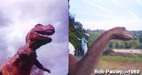 Vintage views of dinosaurs from 1969.