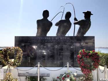 Tunaman's Memorial.