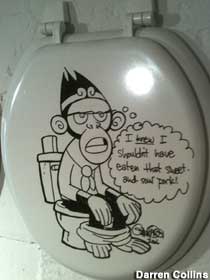 Toilet Seat Art.