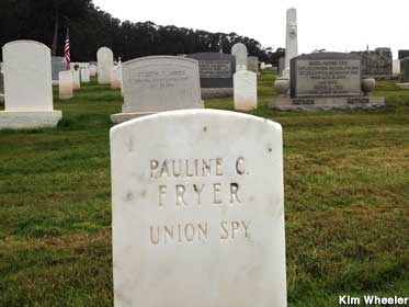 Union Spy grave.