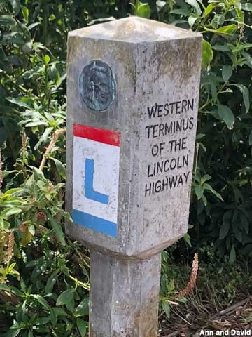 Western Terminus of the Lincoln Highway.