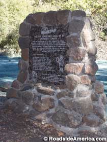 Last Stagecoach Hold-Up historical marker.