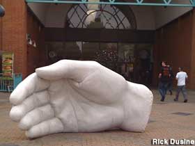 Giant Hand.