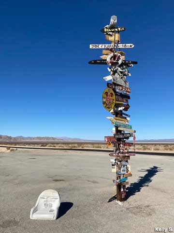 Desert Signpost.