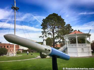 Subroc missile in Alden Park.