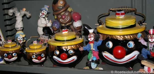Clown items.