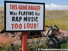 Gang Banger warning scene.
