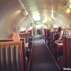 Eat in a plane.
