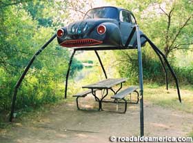Spider Picnic Table.