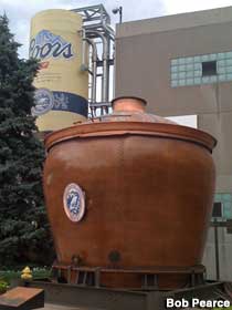 Coors plant kettle.