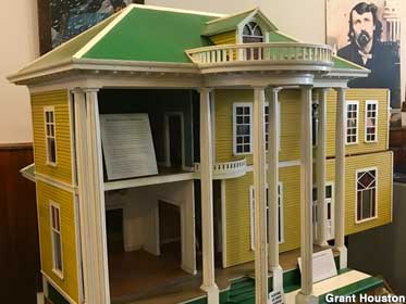 Elaborate dollhouse was made by jailbird Packer for the warden's daughter.