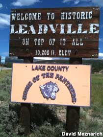 Welcome to Historic Leadville.