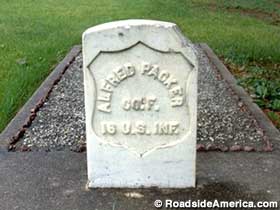 Grave of Alferd Packer.
