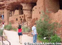 Authentic Indian Cliff Dwellings.