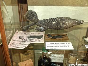 Ouray County Museum - the Chinese Mermaid.