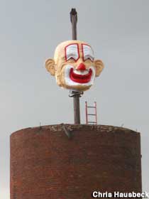 Mechanical Clown Head.