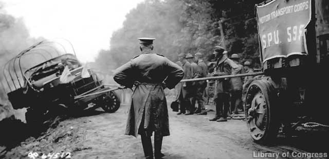 Convoy mishap, 1919.
