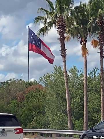 Confederate flag.