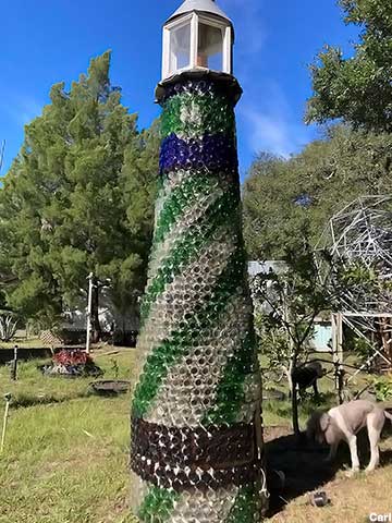 Bottle Lighthouse.