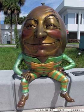 Humpty Dumpty Statue.