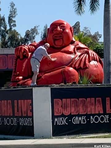 The Red Buddha, 2021.